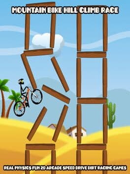 Mountain Bike Hill Climb Race: Real 2D Arcade Dirt Racing Games