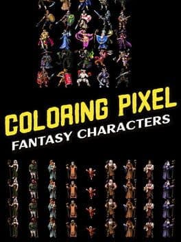Coloring Pixel: Fantasy Characters