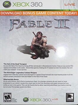 Fable II Bonus Game Content