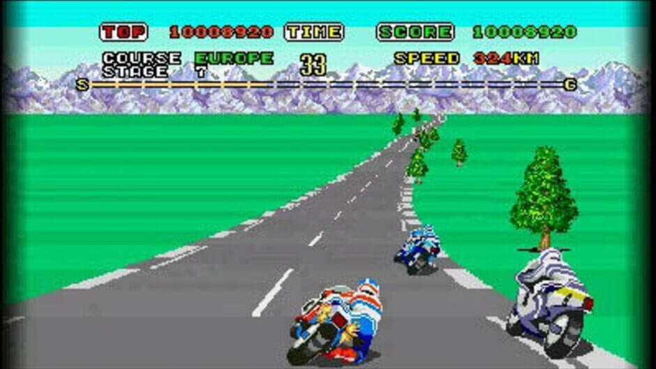 3D Super Hang-On screenshot 2