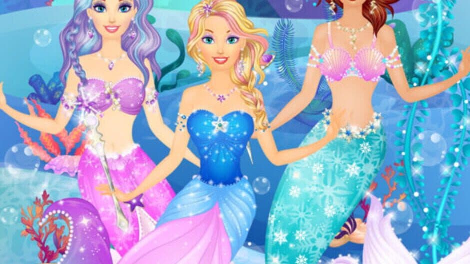 Ice Princess Mermaid Salon: Girls Makeover Games screenshot 1