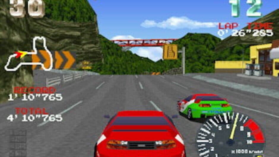 Ridge Racer Revolution screenshot 2
