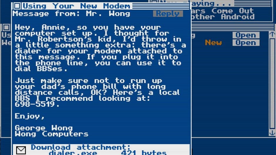 Digital: A Love Story screenshot 1