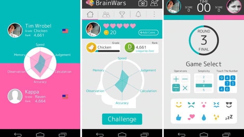 Brain Wars screenshot 1