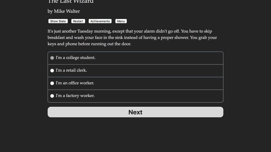 The Last Wizard screenshot 1