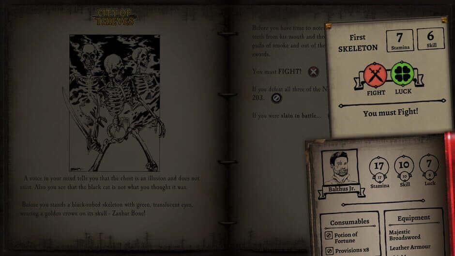 Fighting Fantasy Classics screenshot 1