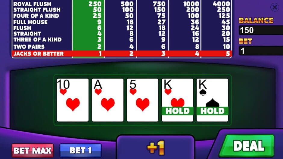 Royal Casino: Video Poker screenshot 5