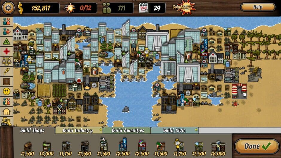 BoomTown! Deluxe screenshot 3