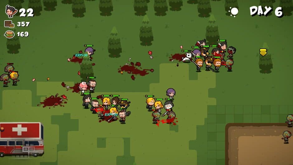 Run!ZombieFoods! screenshot 2