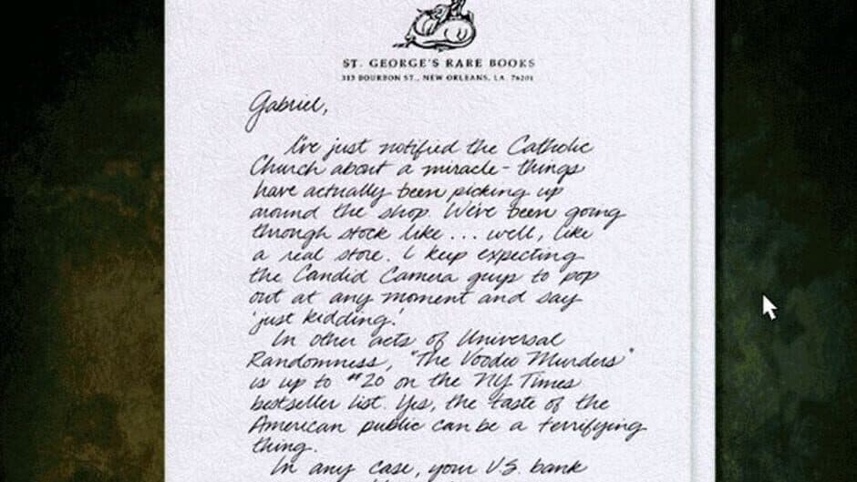 The Beast Within: A Gabriel Knight Mystery screenshot 3