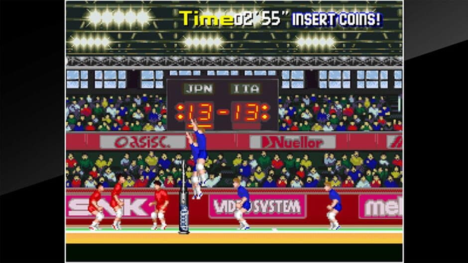 ACA Neo Geo: Power Spikes II screenshot 1