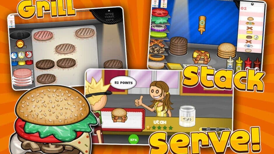 Papa's Burgeria HD screenshot 3