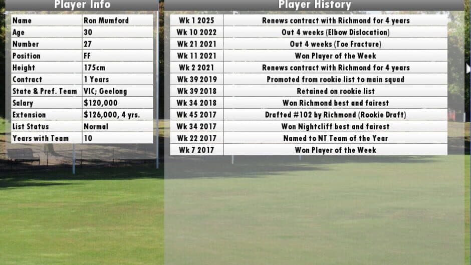 Australian Football Coach screenshot 3