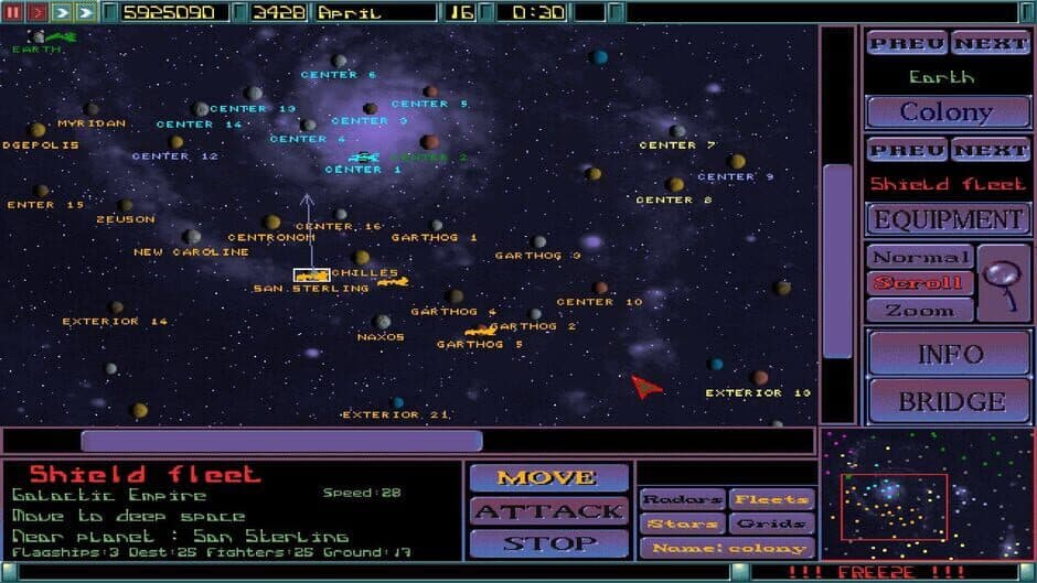 Imperium Galactica screenshot 5