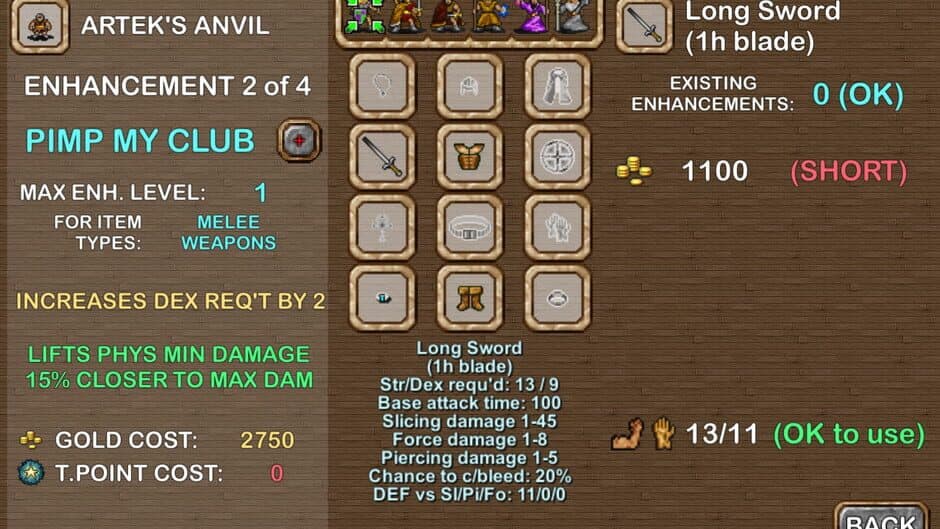 Dungeons of Chaos screenshot 2