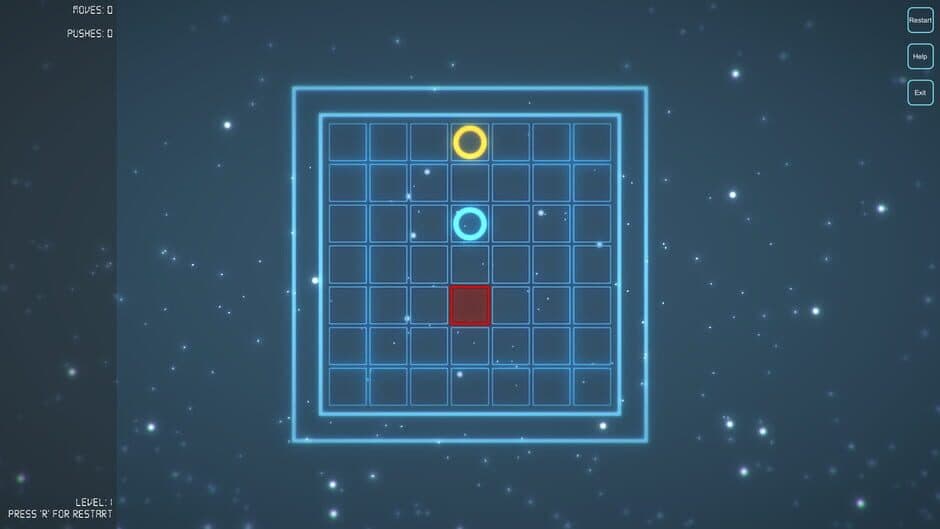 Glowing Sokoban screenshot 1