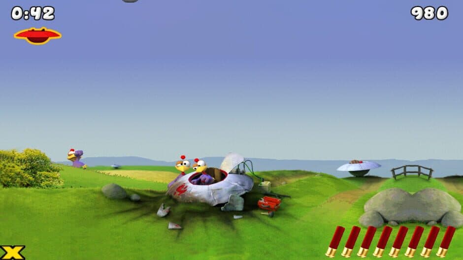 Crazy Chicken: Invasion screenshot 3