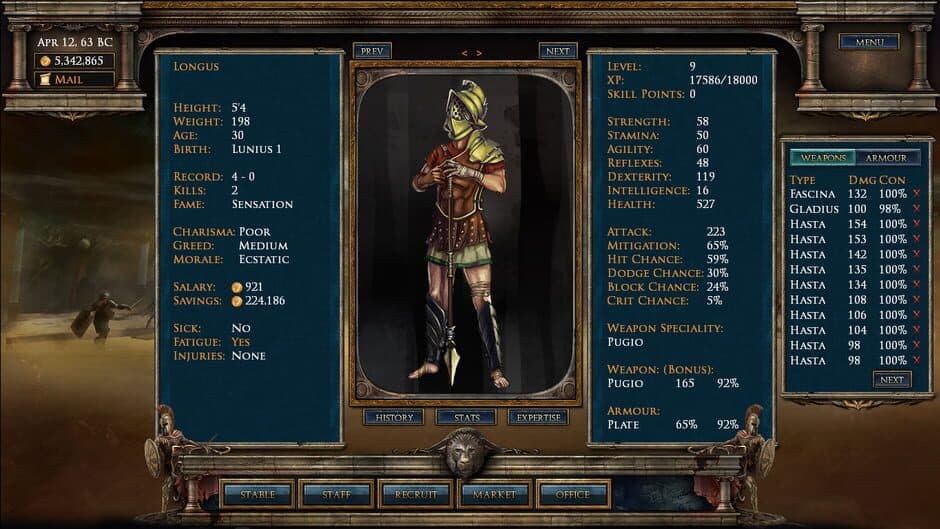 Age of Gladiators screenshot 2