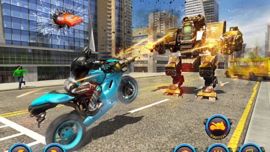 Panther Superhero City Battle screenshot 1