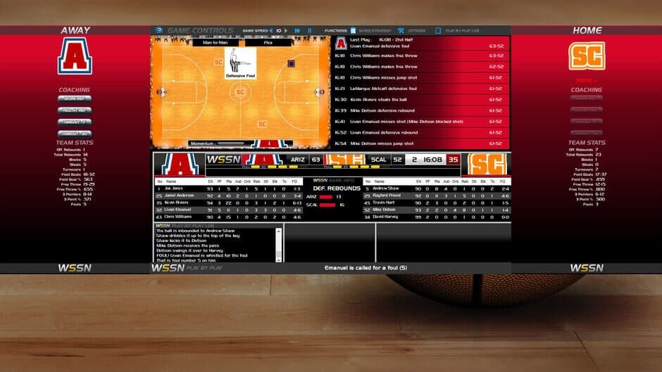 Draft Day Sports College Basketball 3 screenshot 3