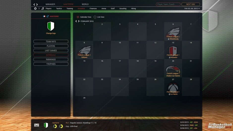 Pro Basketball Manager 2016 screenshot 4