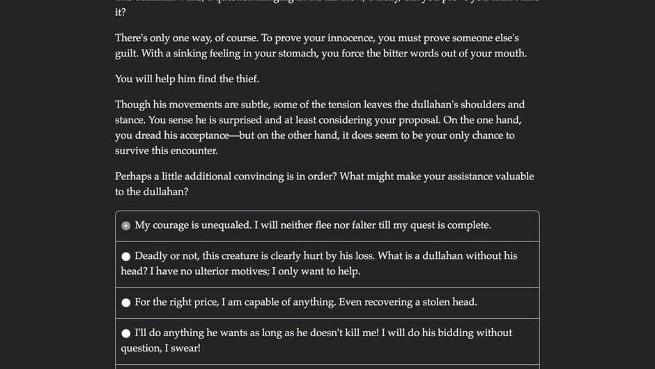 The Harbinger's Head screenshot 2