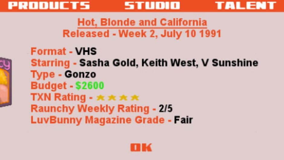 Triple X Tycoon screenshot 1