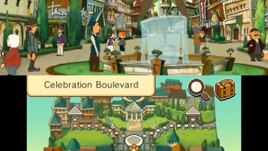 Professor Layton and the Miracle Mask screenshot 4