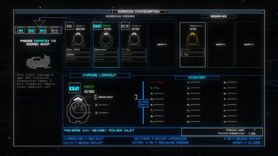 Duskers screenshot 2