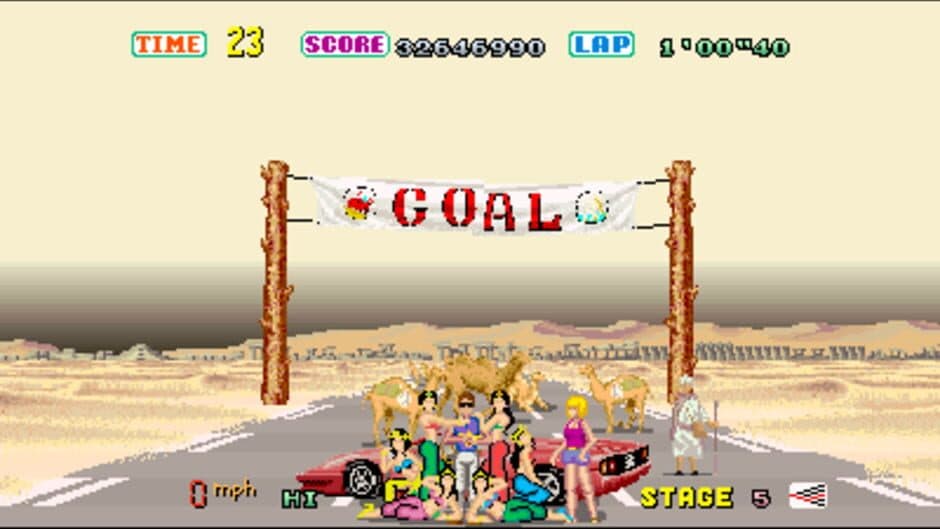 3D OutRun screenshot 2