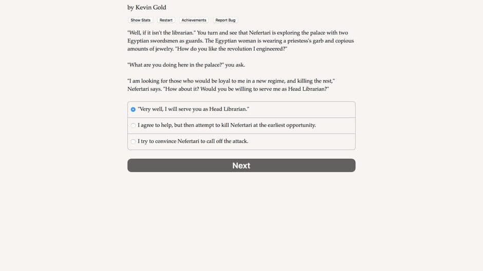 Choice of Alexandria screenshot 3