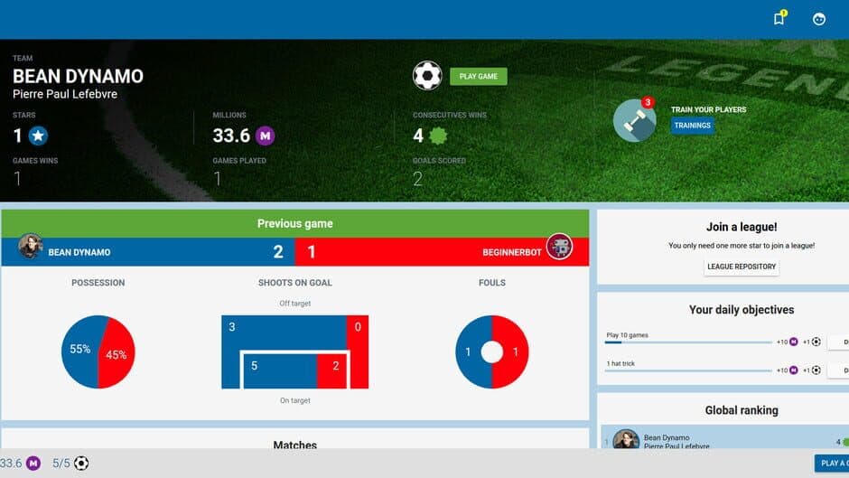 Kickoff Legends screenshot 2