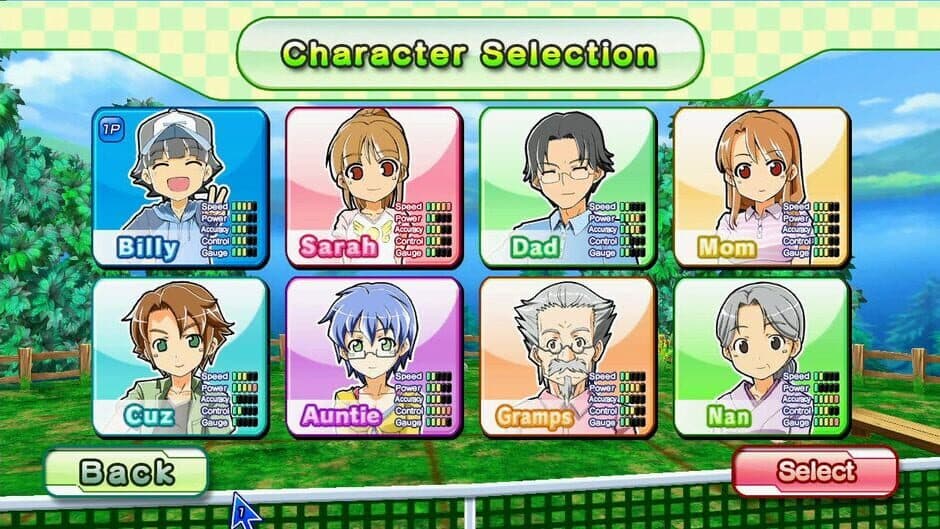 Family Tennis SP screenshot 3