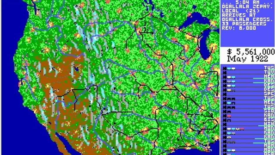 Sid Meier's Railroad Tycoon screenshot 2