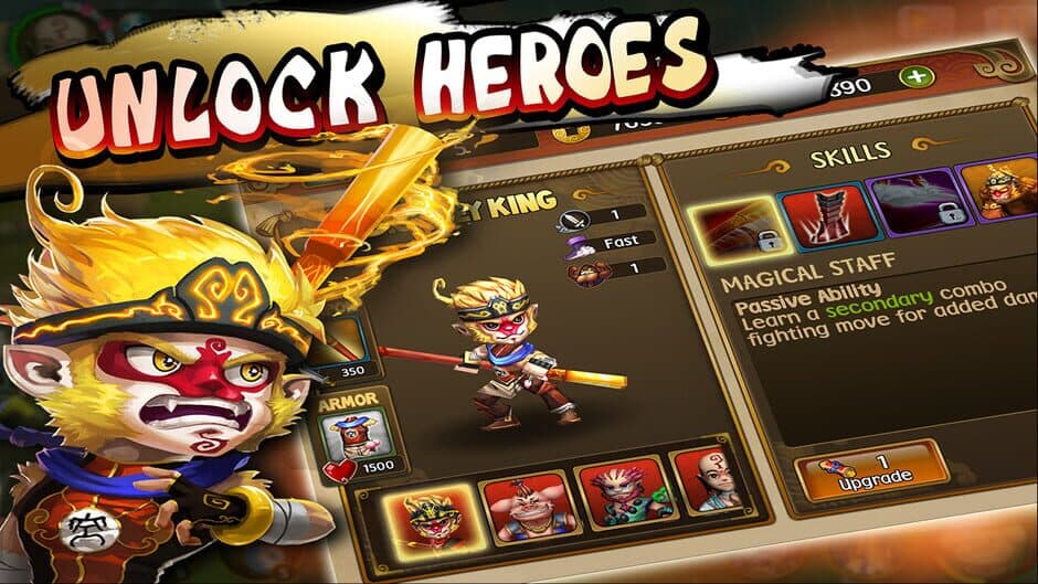 Monkey King Saga screenshot 1
