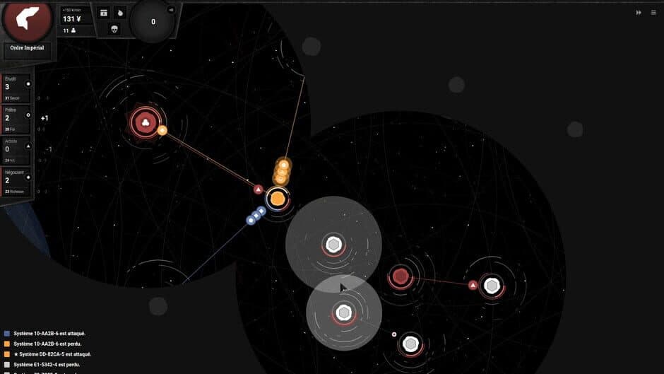 Asylamba : Influence screenshot 3