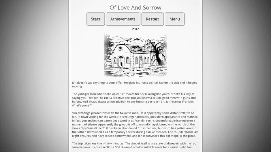 Of Love and Sorrow screenshot 2
