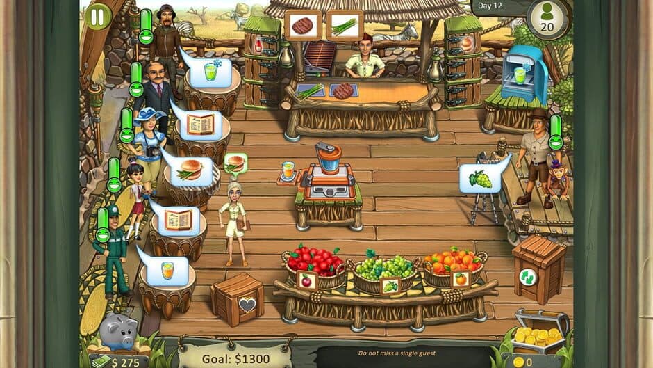 Katy and Bob: Safari Cafe screenshot 4