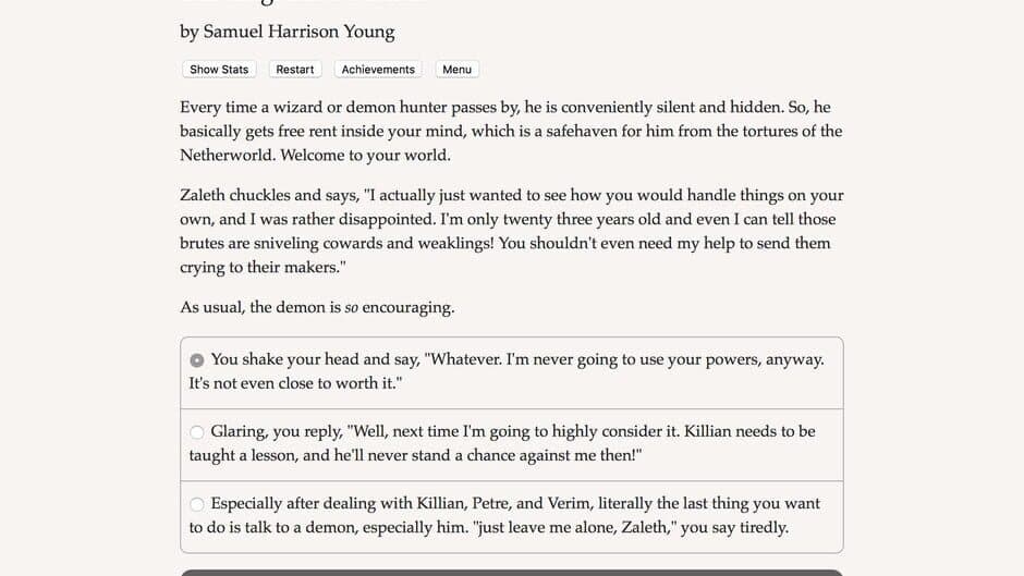 The Magician's Burden screenshot 2