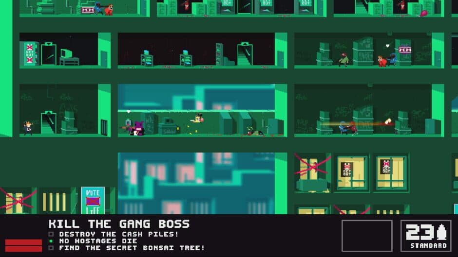 Not a Hero: Super Snazzy Edition screenshot 2