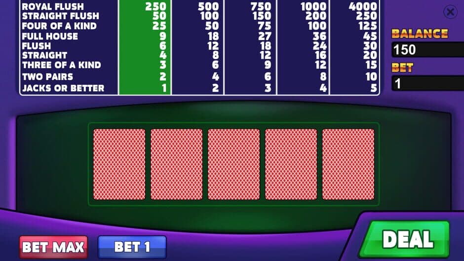 Royal Casino: Video Poker screenshot 3