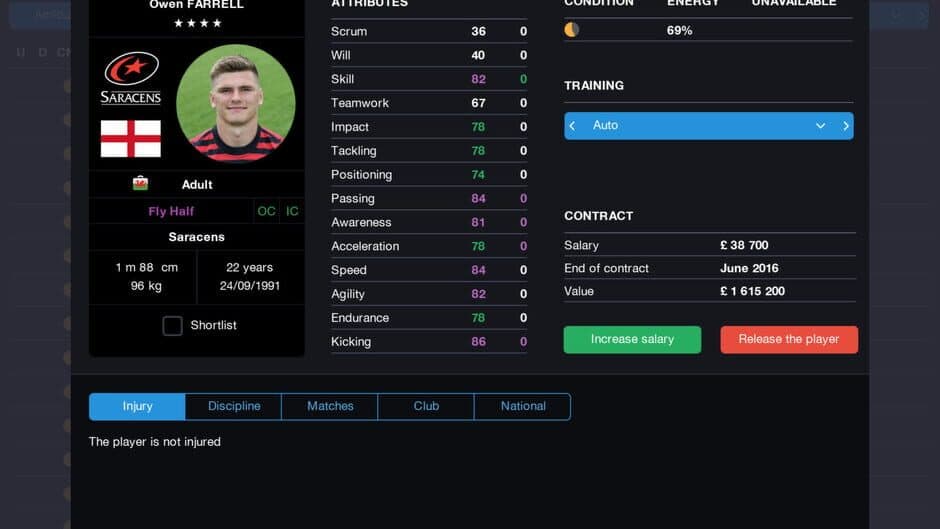 Pro Rugby Manager 2015 screenshot 5