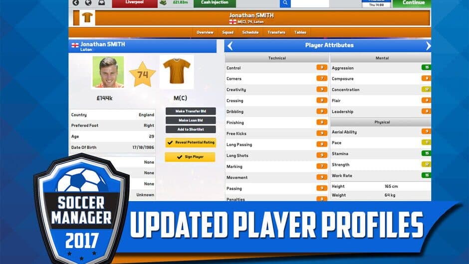 Soccer Manager 2017 screenshot 4