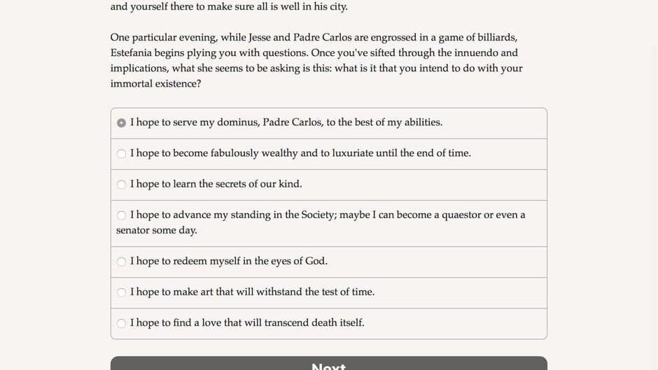 Choice of the Vampire screenshot 3