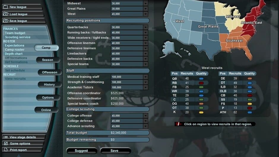 Bowl Bound College Football screenshot 4