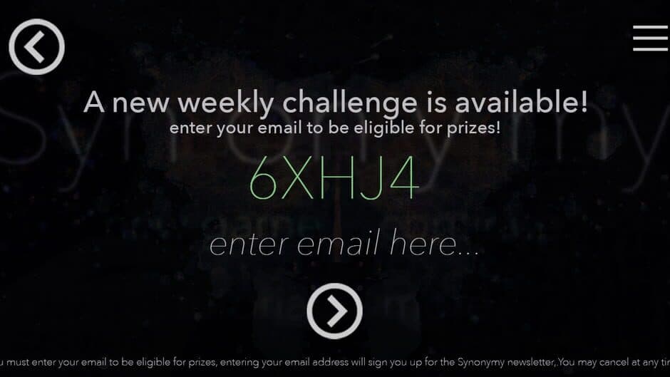 Synonymy screenshot 5