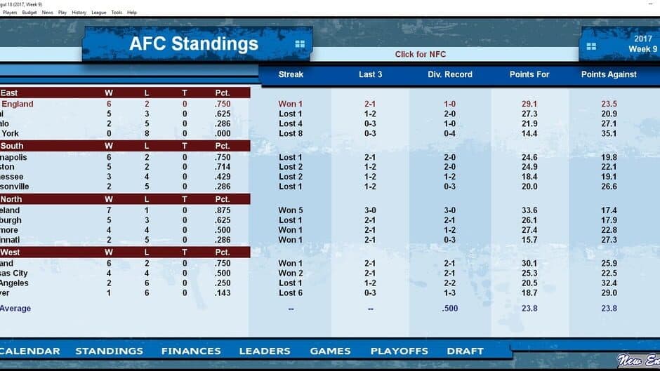 Football Mogul 18 screenshot 5