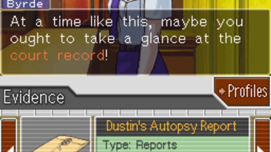 Phoenix Wright: Ace Attorney - Justice for All screenshot 1