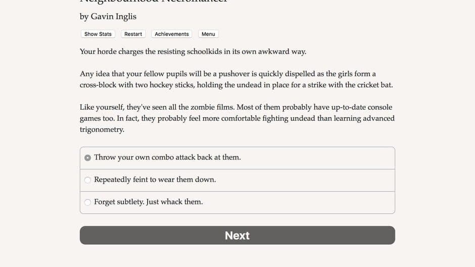 Neighbourhood Necromancer screenshot 2