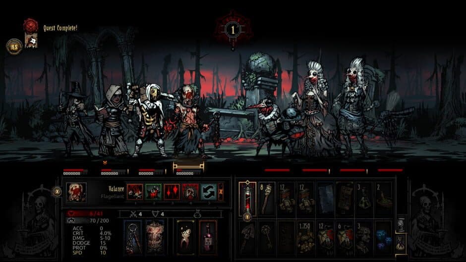 Darkest Dungeon: Crimson Edition screenshot 1